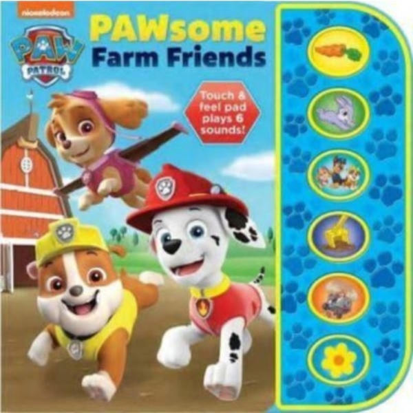 Nickelodeon Paw Patrol Pawsome Farm Friends Sound Book (inbunden, eng)