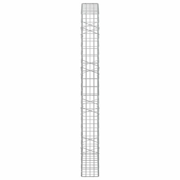 Gabion med 5 mm Tråd och 5x10 cm Maska 100x20x200 cm