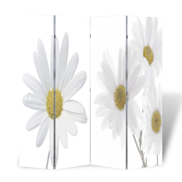 Vikbar rumsavdelare 160x170 cm blomma
