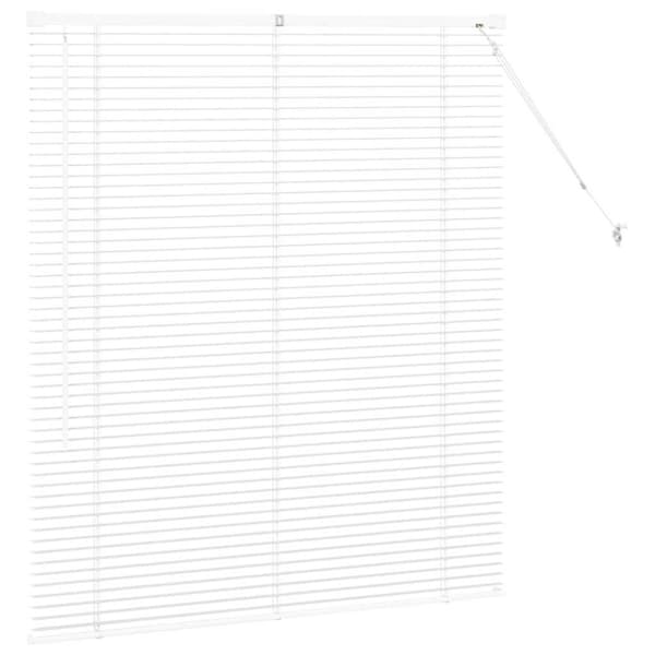 Persienner Vit 130 x 115 cm Aluminium