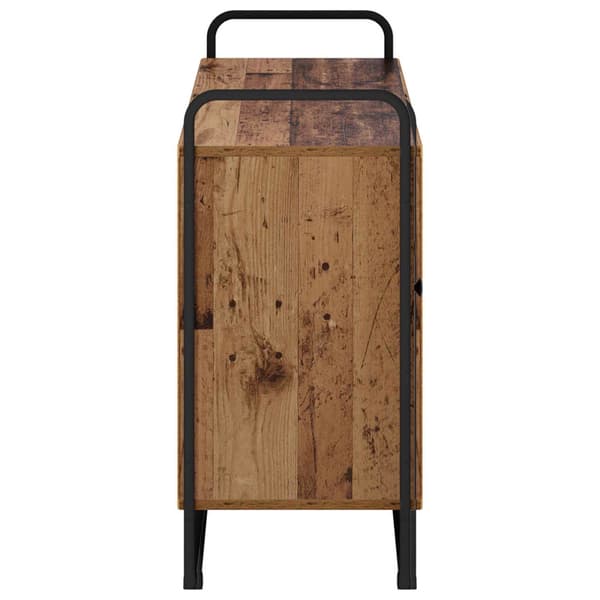 Sideboard Gammalt trä 102 x 35 x 75 cm Konstruerat trä