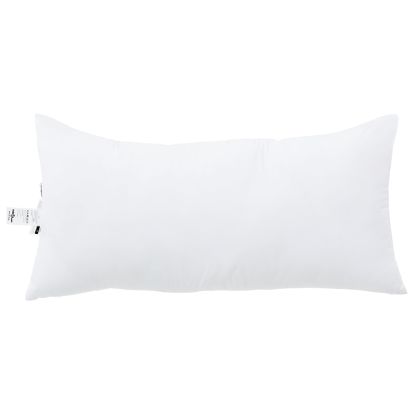 Kudde med kudde 2 pcs Vit 81 x 42 x 20 cm Polyester