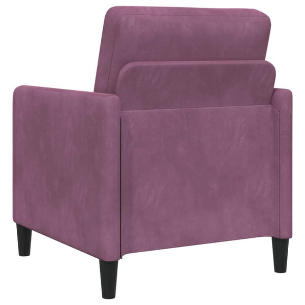 Soffgrupp med förvaring 2 st Lila Polyester