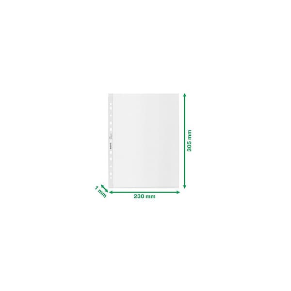 Plastficka LEITZ recycled A4 0,09 100/fp