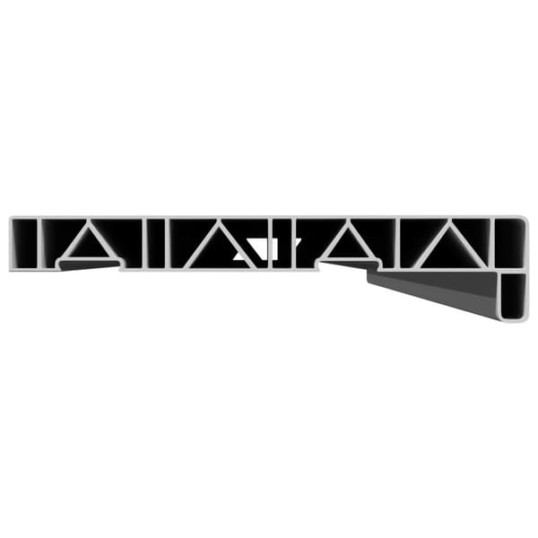Fönsterbräda Vit 140 x 25 x 4,5 cm PVC