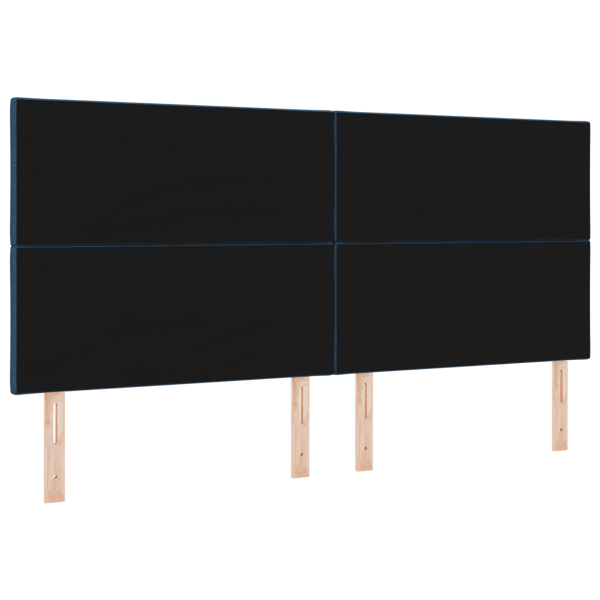 LED huvuddyna Blå tyg
