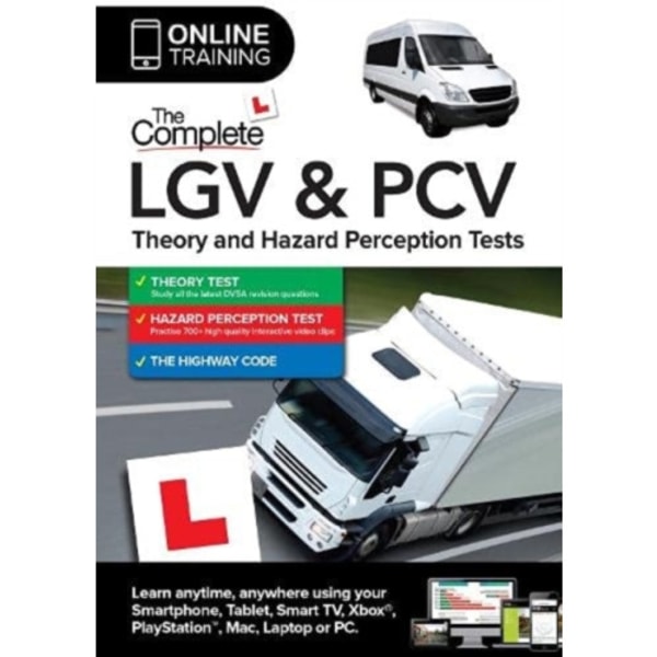 The Complete LGV & PCV Theory & Hazard Perception Tests (Online Subscription) (häftad, eng)