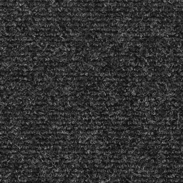 Trappmattor självhäftande 30 st 76x20 cm antracit rektangulära