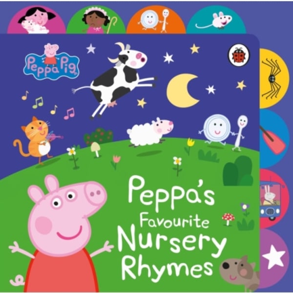 Peppa Pig: Peppa’s Favourite Nursery Rhymes (bok, board book, eng)