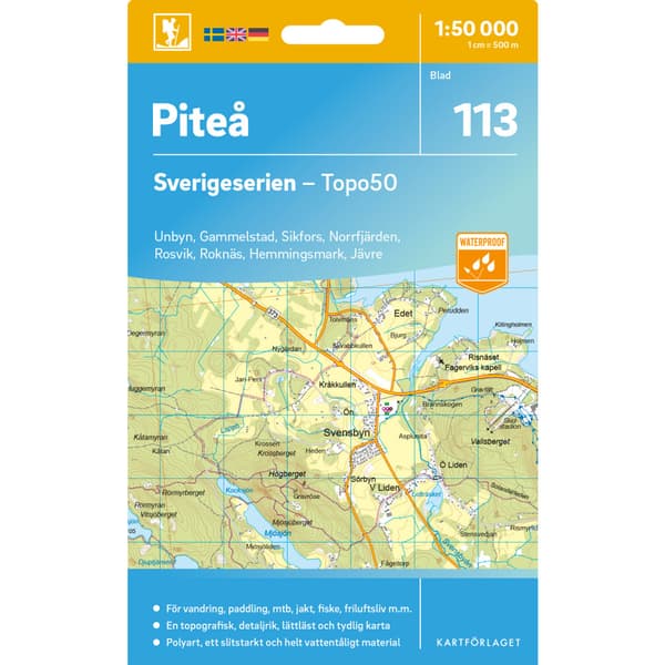 113 Piteå Sverigeserien Topo50