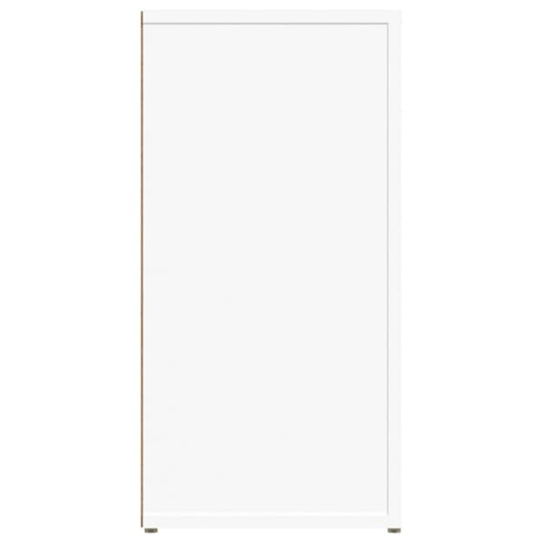 Skänk vit 100x30x59,5 cm konstruerat trä