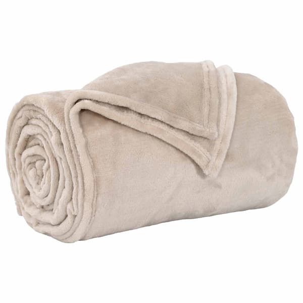 Filtar 6 pcs Beige 220 x 240 cm Fleece