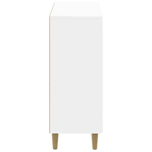 Badrumsskrubb ARNHEM Vit 59,5 x 31 x 80 cm Konstruerat trä