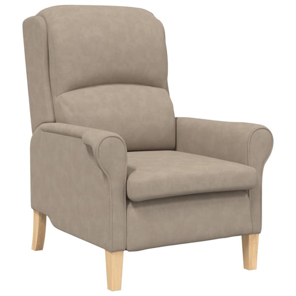 fåtölj Taupe Mikrofiber