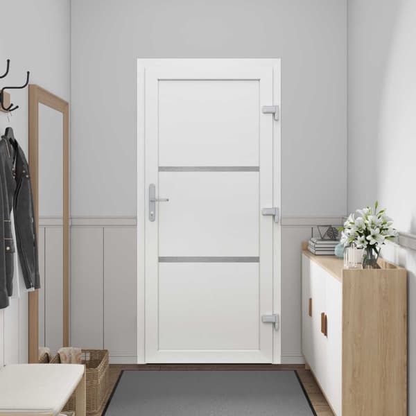 Framdörr Vit 108 x 208 cm PVC