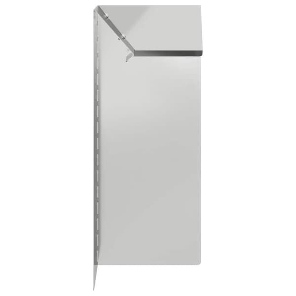 Snigelfence Silver 10 x 10 x 25 cm Galvaniserat Stål