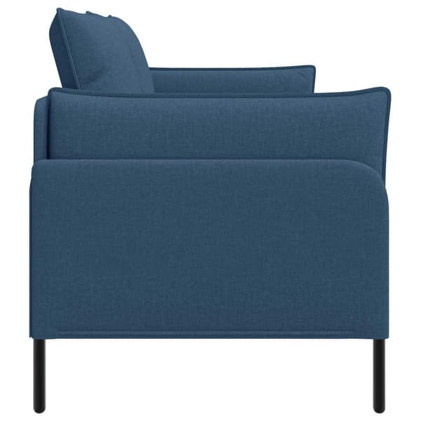 2-sits soffa Blå 188 x 81 x 89 cm Tyg