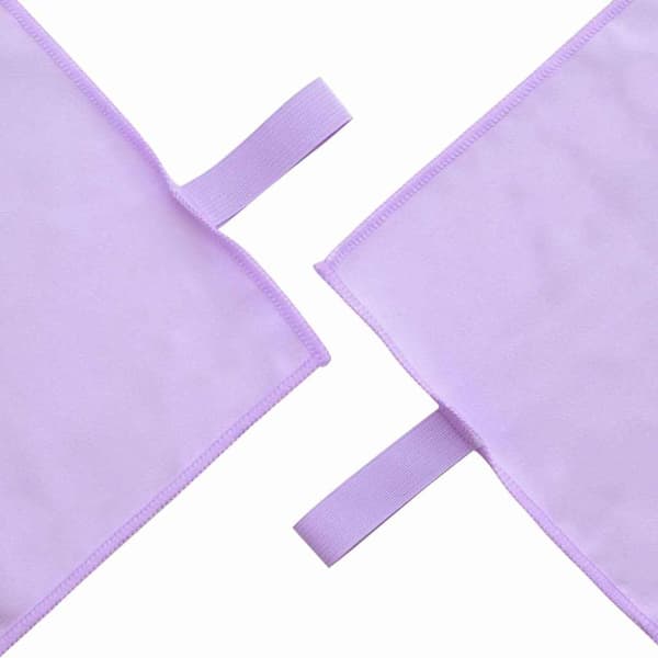 Sporthanddukar 2 pcs Lila 50 x 30 cm Polyester och polyamid