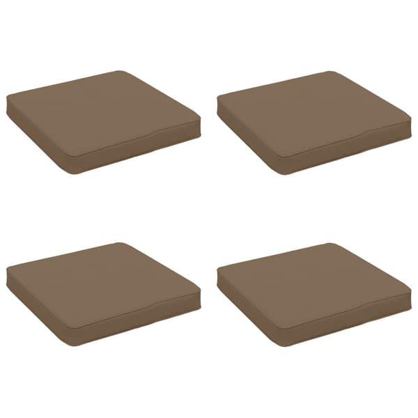 4-delade Sittdynor VUGHT 4 st 100% Polyester Taupe