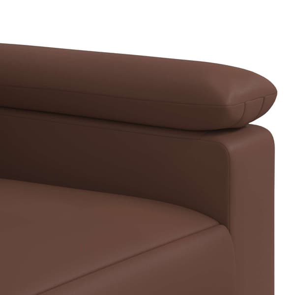 Soffa Brun 171 x 85 x 93 cm Konstläder