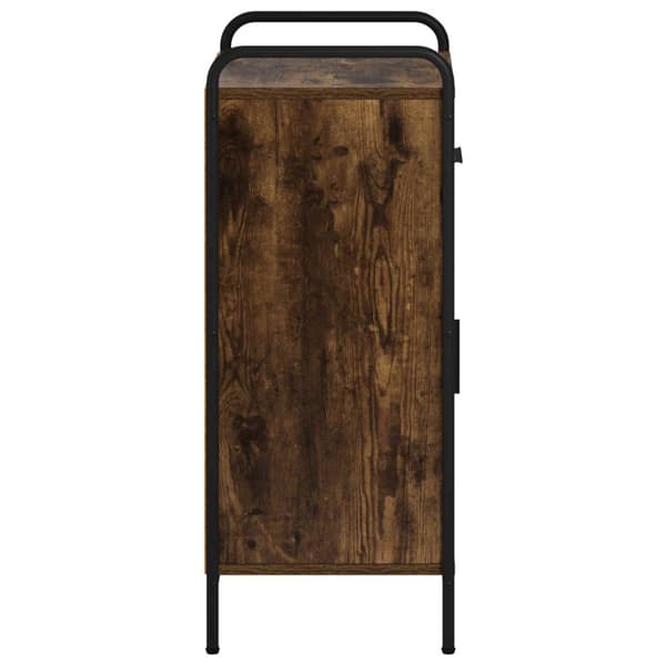 Sideboard Rökt ek 97 x 33 x 81 cm Konstruerat trä