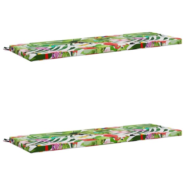 2-delade Bänk Kuddar SOEST 2 st 100% Polyester Flerfärgsdesign