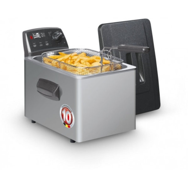 FRITEL Family Turbo SF 4551 - fritös - svart/grå/silver