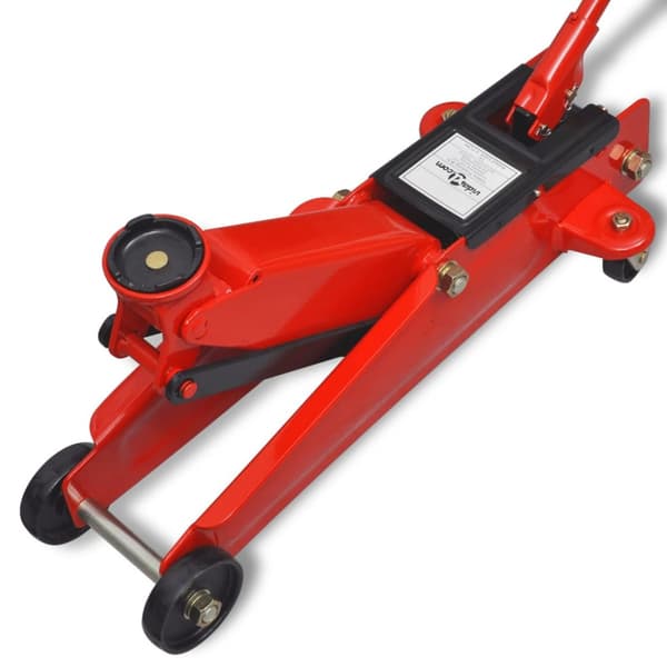 Hydraulisk domkraft 3 ton röd