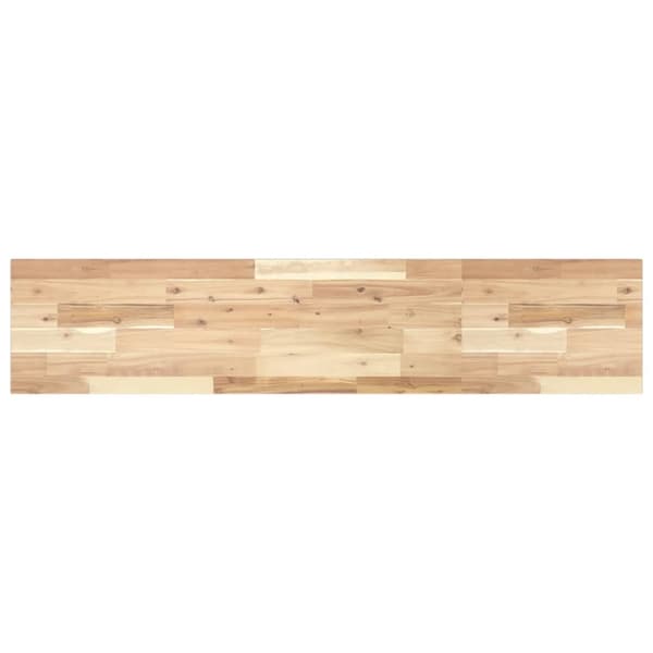 Bordsskiva 120x30x2 cm rektangulär massiv akacia