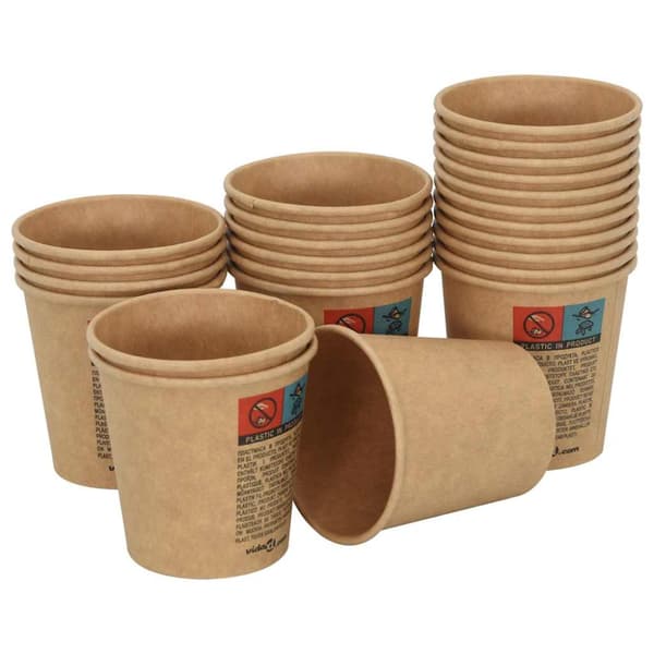 Kaffekoppar i papper med lock 1000 st 4oz 100ml