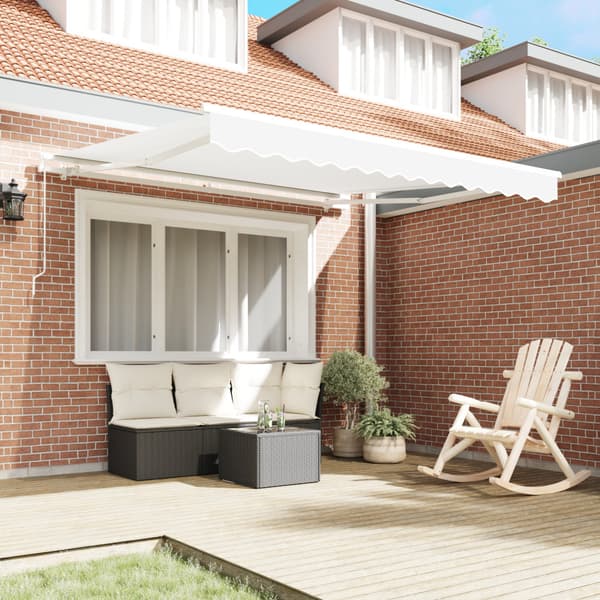 Markis Vit 300 x 250 x 165 cm Polyester