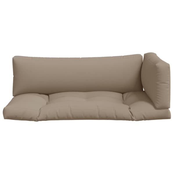 Palldynor 3 st taupe tyg