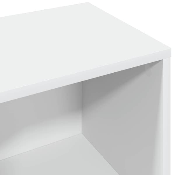 Sideboard med låda Vit 102 x 32 x 73,5 cm