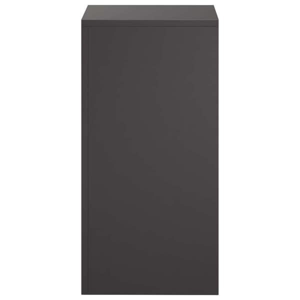 Växtställ 2 pcs Svart 30 x 30 x 60 cm Stål