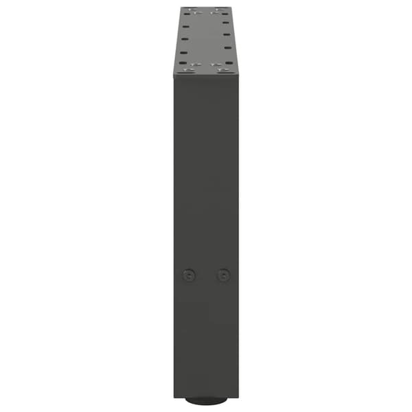 Soffbordsben antracit 2 st 50x(30-31) cm stål