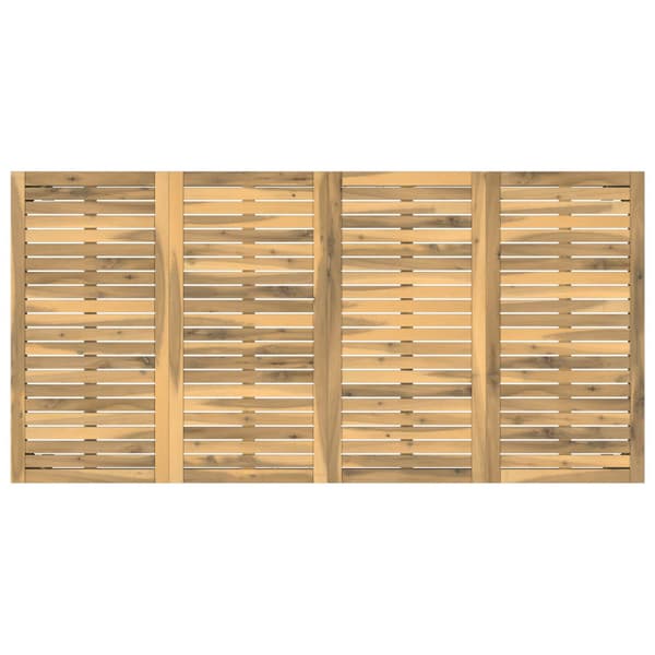 Trädgårds Middagsbord Vit och svart 180 x 88,5 x 75 cm