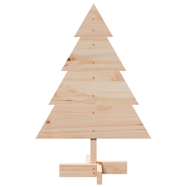 Julgran trä 70 cm massivt trä