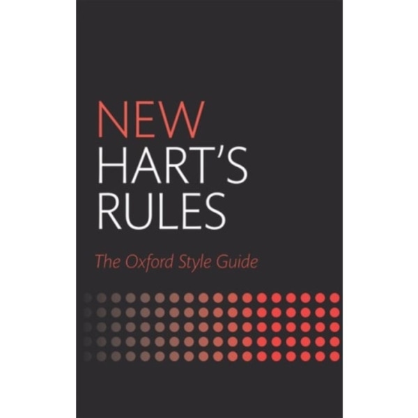 New Hart's Rules (inbunden, eng)