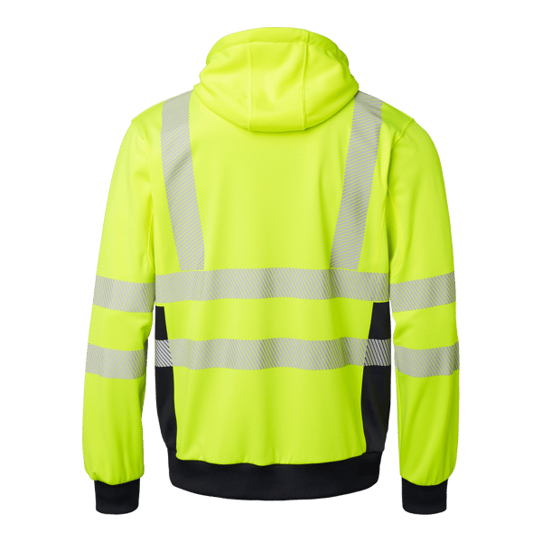 1729 Sweat Fluorescent yellow/navy Unisex