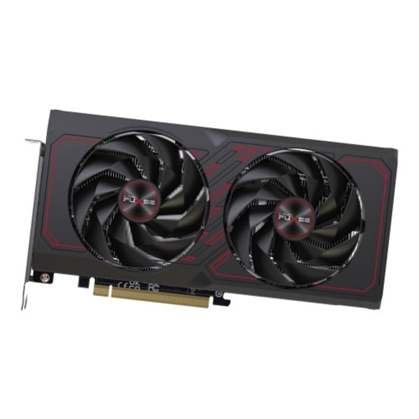 Sapphire Pulse Radeon RX 7600 XT 16GB - grafikkort - Radeon RX 7600 XT - 16 GB Svart