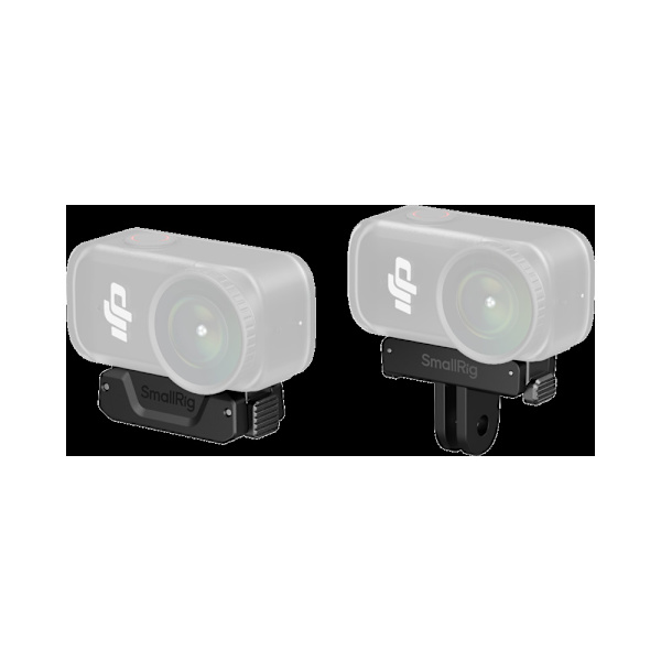 SmallRig 5918 Bidirectional QR Folding Adapter Support with 2-Prong Mount and 1/4"-20 Threaded hole