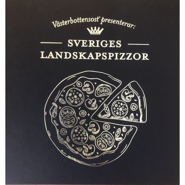 Sveriges landskapspizzor (inbunden)