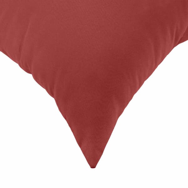 Kuddöverdrag 2 st HEERLEN Vinröd 35 x 35 cm Polyester