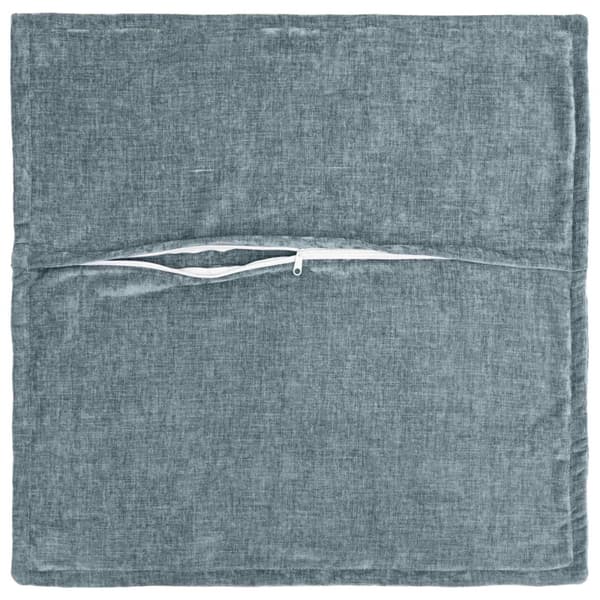 Kuddöverdrag 2 st HOUTEN Ljusblå 30 x 30 cm Chenilletyg