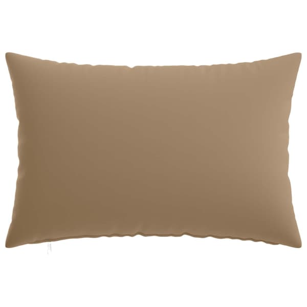 Kuddöverdrag 2 st HEERLEN Taupe 50 x 80 cm Polyester