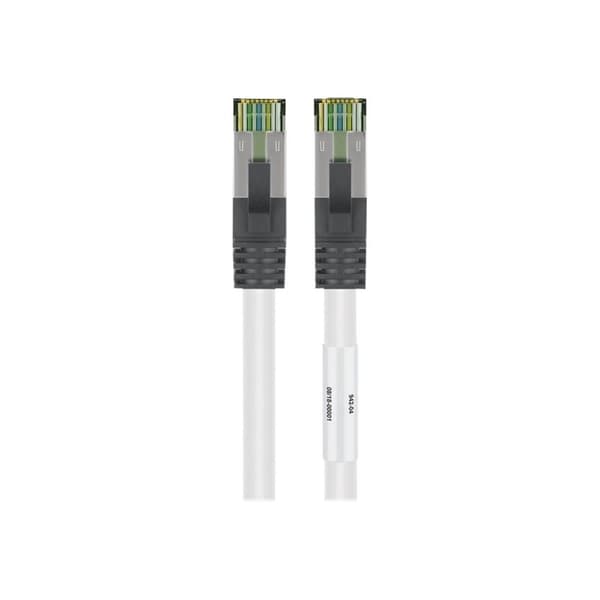 goobay patch-kabel - 15 m - vit