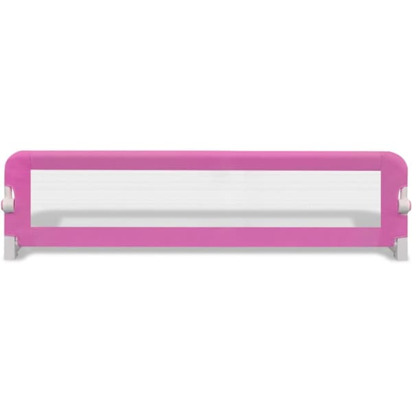Sängskena för barnsäng 150 x 42 cm rosa