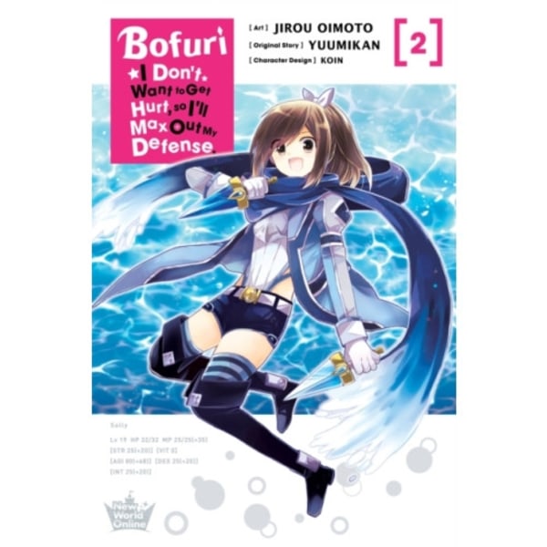 Bofuri: I Don't Want to Get Hurt, so I'll Max Out My Defense., Vol. 2 (manga) (häftad, eng)