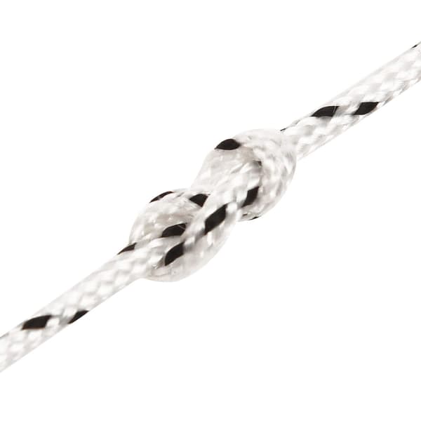 Mångsidigt bruksrep 2 mm 25 m Vit Polyester 50 kg Maxbelastning