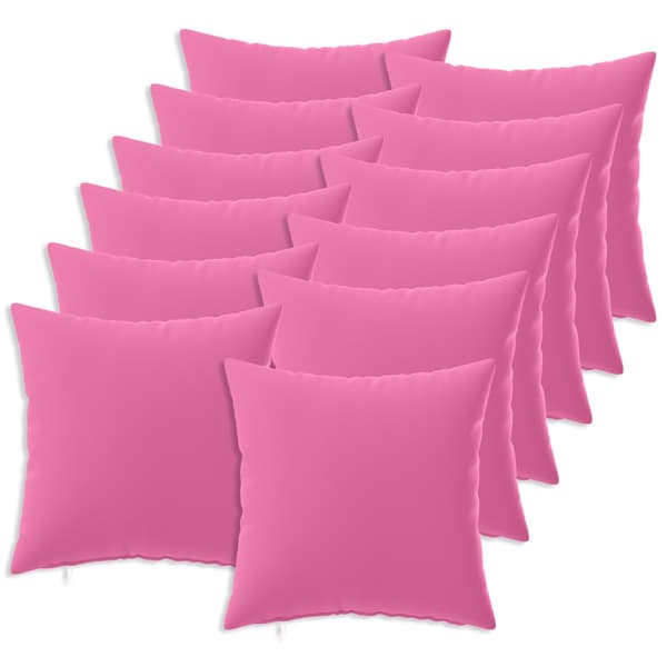 Kudde med kudde HEERLEN 12 st Rosa Polyester